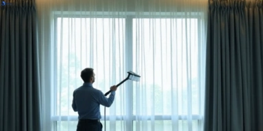 Commercial curtain stain removal service abbotsford-vic hotels offices restaurants